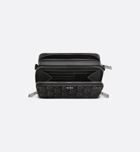 Messenger Pouch • Black CD Diamond Canvas