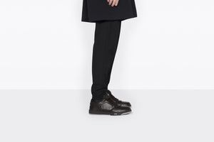 B27 Low-Top Sneaker • Black Dior Oblique Galaxy Leather with Smooth Calfskin and Suede