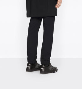 B27 Low-Top Sneaker • Black Dior Oblique Galaxy Leather with Smooth Calfskin and Suede