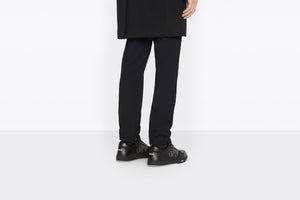 B27 Low-Top Sneaker • Black Dior Oblique Galaxy Leather with Smooth Calfskin and Suede