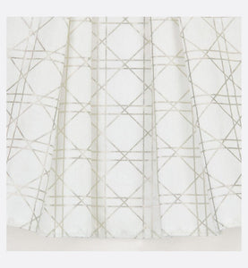 Newborn Gift Set • Ivory and Gold-Tone Cannage Poplin and Cotton Interlock