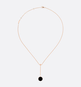 Rose Des Vents Necklace • Pink Gold, Diamonds and Onyx