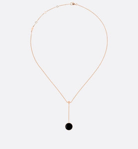 Rose Des Vents Necklace • Pink Gold, Diamonds and Onyx