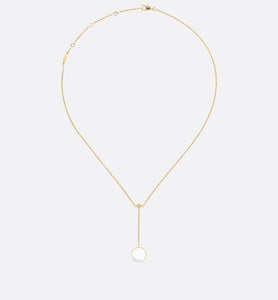 Rose Des Vents Necklace • Yellow Gold, Diamonds and Mother-of-Pearl