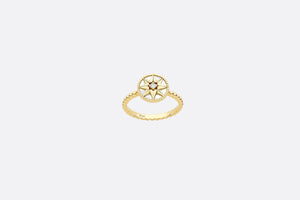 Rose Des Vents Ring • Yellow Gold, Diamond and Mother-of-Pearl