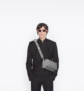 Dior Lingot 22 Bag • Dior Gray CD Diamond Canvas