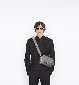 Dior Lingot 22 Bag • Dior Gray CD Diamond Canvas