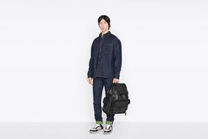 Dior Hit the Road Backpack • Black CD Diamond Canvas