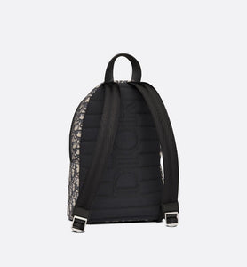 Rider Backpack • Beige and Black Dior Oblique Jacquard