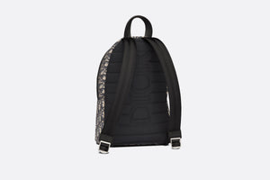 Rider Backpack • Beige and Black Dior Oblique Jacquard