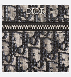 Rider Backpack • Beige and Black Dior Oblique Jacquard