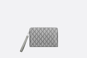 Pouch • Dior Gray CD Diamond Canvas