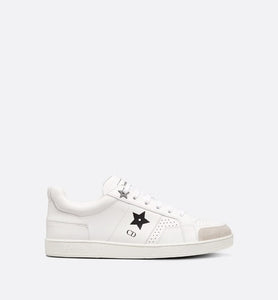 Dior Star Sneaker • White Calfskin and Suede
