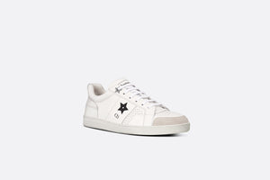 Dior Star Sneaker • White Calfskin and Suede