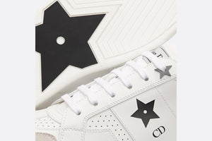Dior Star Sneaker • White Calfskin and Suede