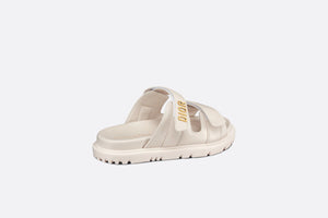 Dioract Slide • White Lambskin