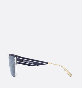 DiorClub M4U • Blue Dior Oblique Mask Sunglasses