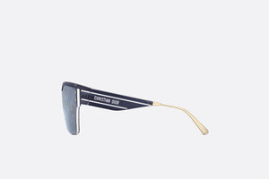 DiorClub M4U • Blue Dior Oblique Mask Sunglasses