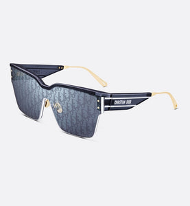 DiorClub M4U • Blue Dior Oblique Mask Sunglasses