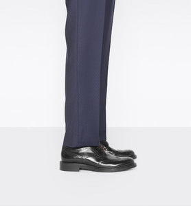 Dior Evidence Derby Brogue • Black Polished Calfskin