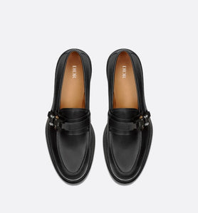 Dior Evidence Loafer • Black Smooth Calfskin