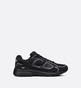 B30 Sneaker • Black Mesh and Technical Fabric