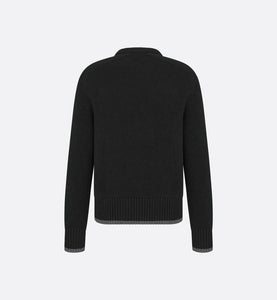'Christian Dior Atelier' Sweater • Black Wool Jersey