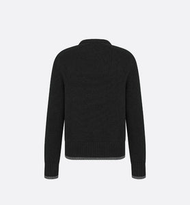 'Christian Dior Atelier' Sweater • Black Wool Jersey