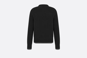 'Christian Dior Atelier' Sweater • Black Wool Jersey
