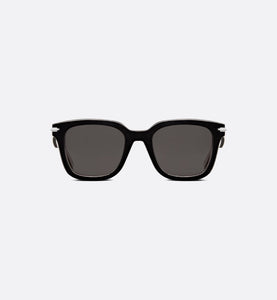 DiorBlackSuit S10I • Black Rectangular Sunglasses
