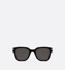 DiorBlackSuit S10I • Black Rectangular Sunglasses