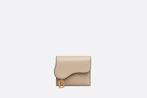 Saddle Lotus Wallet • Sand-Colored Goatskin