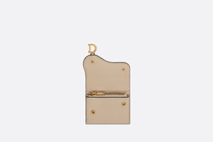 Saddle Lotus Wallet • Sand-Colored Goatskin