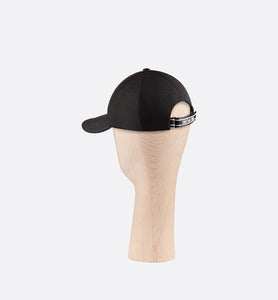 D-Player Cap • Black Cotton Blend