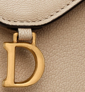 Saddle Lotus Wallet • Sand-Colored Goatskin