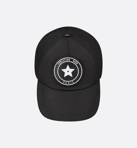 D-Player Cap • Black Cotton Blend