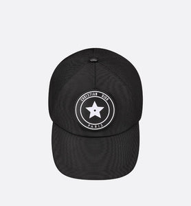 D-Player Cap • Black Cotton Blend