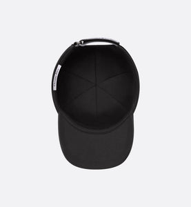 D-Player Cap • Black Cotton Blend
