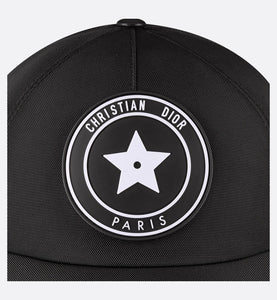 D-Player Cap • Black Cotton Blend