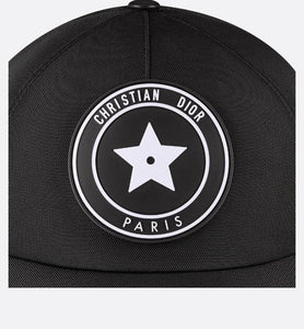 D-Player Cap • Black Cotton Blend