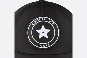 D-Player Cap • Black Cotton Blend