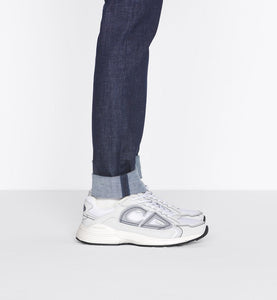 B30 Sneaker • White Mesh and Technical Fabric