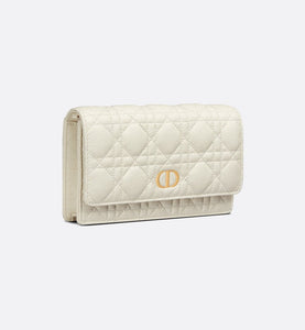 Dior Caro Pouch • Latte Supple Cannage Calfskin