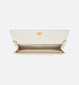 Dior Caro Pouch • Latte Supple Cannage Calfskin