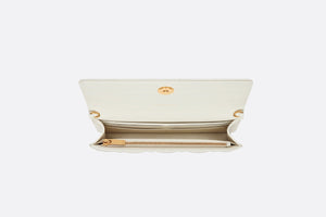 Dior Caro Pouch • Latte Supple Cannage Calfskin
