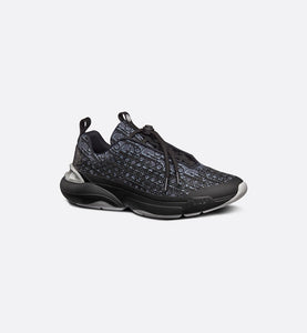 B24 Sneaker • Black Dior Oblique Technical Fabric
