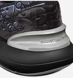 B24 Sneaker • Black Dior Oblique Technical Fabric