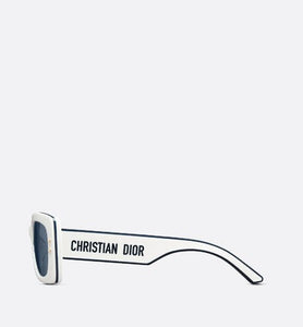 DiorPacific S1U • White Square Sunglasses