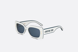 DiorPacific S1U • White Square Sunglasses