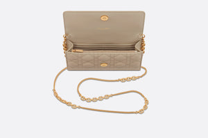 Dior Caro Pouch • Natural Supple Cannage Calfskin